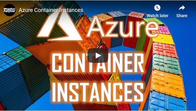 Helneo's tweet image. In this edition of Tech on Fire, Blaize (@theonemule) will do a deep dive into Azure Container Instances to show you how you can use them to host applications.
okt.to/1SUgrz
#TechOnFire #Azure #MVPBuzz #AzureContainer