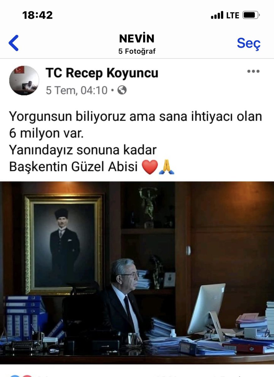 06melihgokcek's tweet photo. 2️⃣MANSUR YAVAŞ’IN SEÇİM OTOBÜSLERİNİN BİRİNİN SORUMLUSU OLAN R.K.’NIN FACEBOOK HESABI MANSUR YAVAŞ FOTOLARI İLE DOLU...

MANSUR YAVAŞ’IN HANGİ YETENEĞİ DOLAYISIYLA 
R.K’YA 7.900 TL VERDİRDİĞİ MERAK KONUSU OLDU. https://t.co/46eV2kiE6k