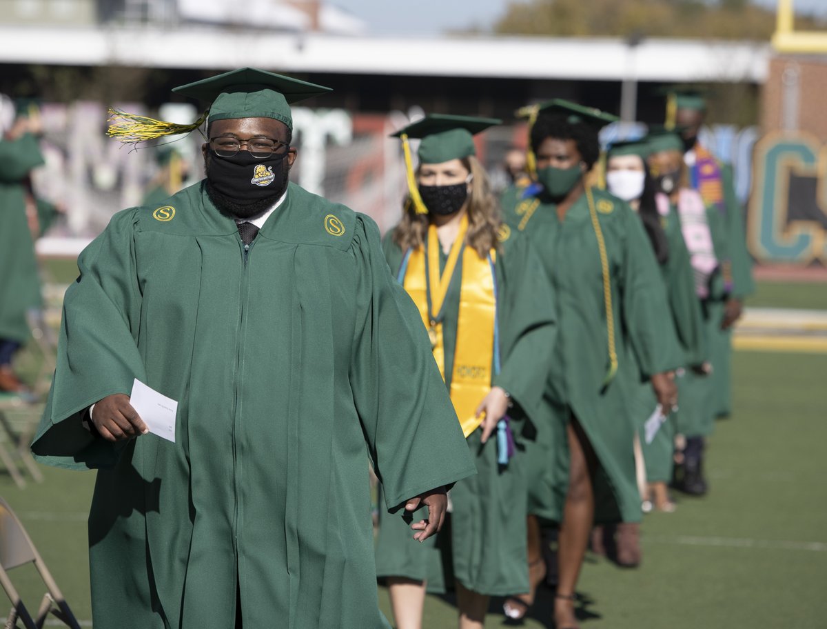 oursoutheastern's tweet photo. We celebrated our 1,084 new alumni at our Winter Commencement ceremonies this week, while also recognizing many of our spring and summer 2020 graduates. Congrats to all! #Lion4Life #LionUp https://t.co/lOLrF57rki