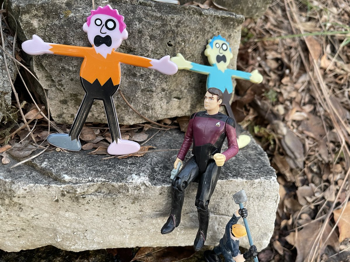 DominionPr's tweet image. Oh dear, it appears @RikerRockin has had another transporter accident