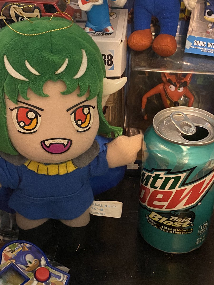 tasted like voltage iirc