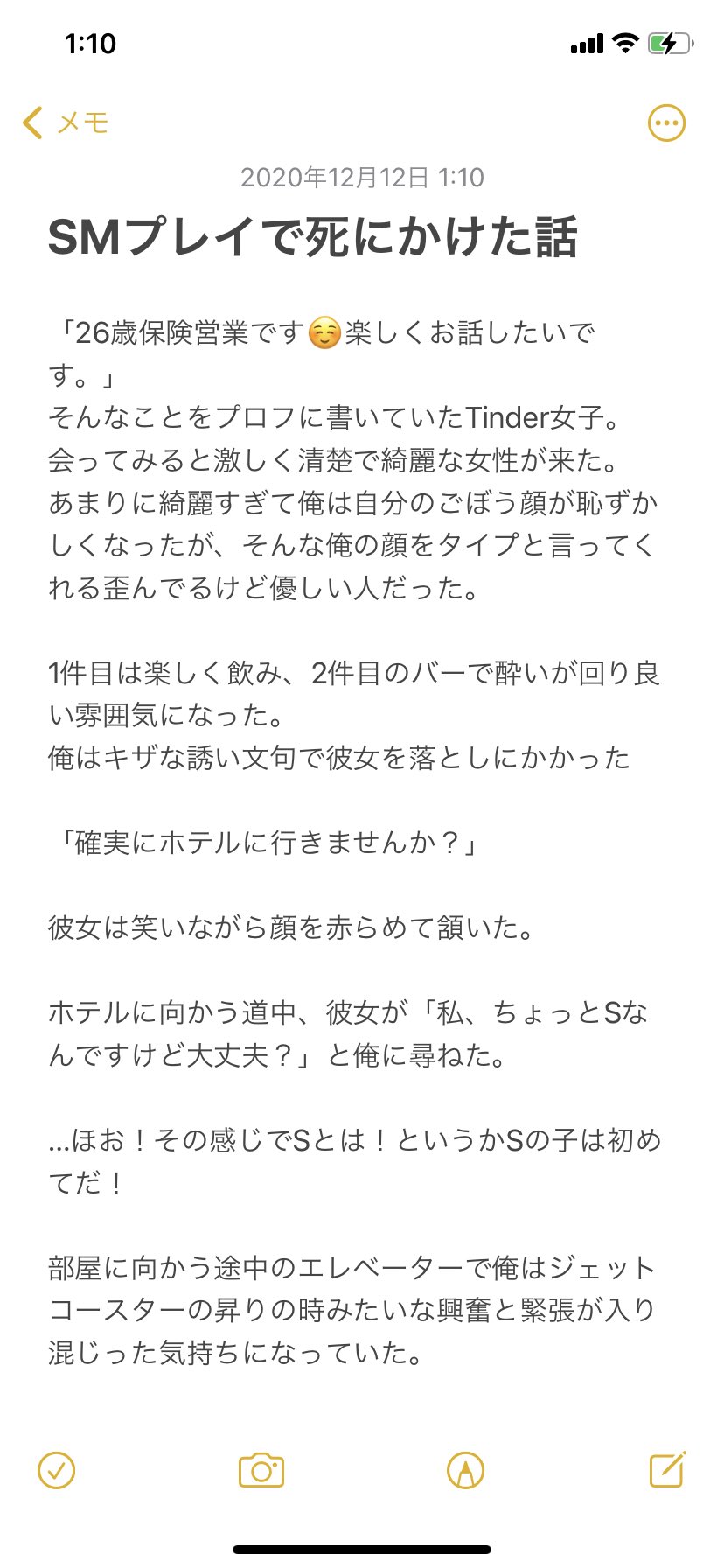 たぴ岡 セクレポ Smプレイで死にかけた話をします たぴ岡 セクレポ Smプレイで死にかけた話をします