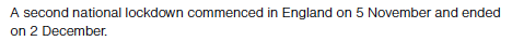 That same business case justified the £12bn budget because "NHST&T aims to avoid the need for a second national lockdown" with the associated societal and economic benefits.NAO then note: