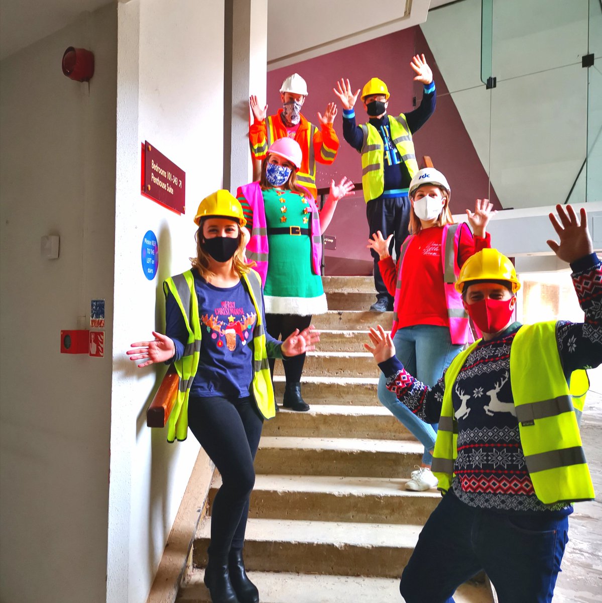 Our General Manager, Chris, and the team have been busy little elves raising money for <a href="/savechildrenuk/">Save the Children UK</a> today! Don't they look fab-yule-ous? #ChristmasJumperDay #ChristmasIsComing #Christmas2020