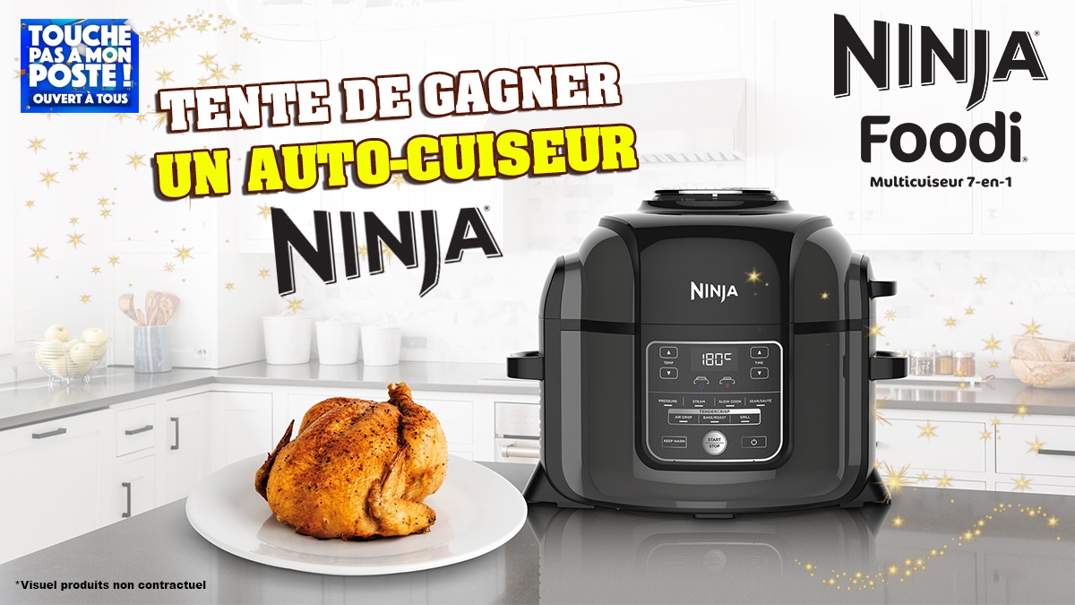 TBT9_W9's tweet image. 🚨#JeuConcoursTPMPOAT🎅

@B_Castaldi vous propose de gagner un super autocuiseur 7 en 1 signé #NinjaFoodi 🍗🎁 

RT + FOLLOW @NinjaKitchenUK &amp;amp; @TPMP !

Le TOP 🔝 pour créer facilement entrées, plats et desserts maison ➡️ninjakitchen.fr

TAS 11/12/20 à 21h20🍀