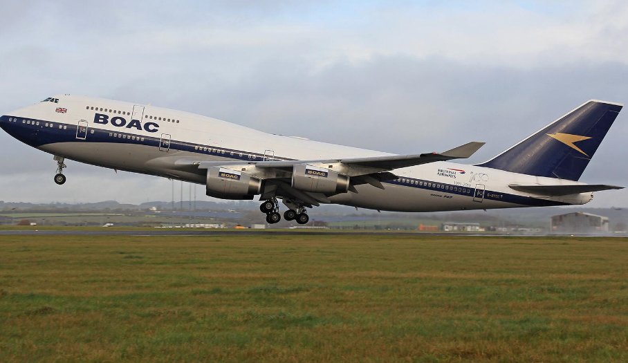 Cardiff_Airport's tweet photo. Farewell to the Queen of the Skies 🛬 💙 

This afternoon saw the last @British_Airways 747 departure from Cardiff Airport to her resting place at St Athan 😢 She will be missed!

Diolch to Jac Osborne for the photos from take off ✈️ 

#747Farewell https://t.co/j7M1dEq3lB