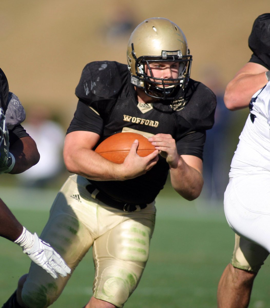 SoConSports's tweet photo. 𝐄𝐫𝐢𝐜 𝐁𝐫𝐞𝐢𝐭𝐞𝐧𝐬𝐭𝐞𝐢𝐧, #SoConHOF Class of '20.

A first-team All-American in his final 3️⃣ seasons, Breitenstein finished his career as Wofford’s career rushing leader with 5,734 yards, 2nd in SoCon history.

#HOFFriday

More about Breitenstein➡️https://t.co/titzaZGWpy https://t.co/ZgIjdibgRP