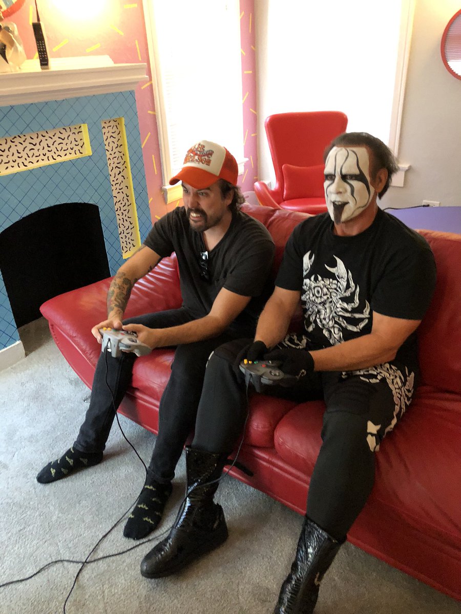 NathanMowery's tweet photo. Directing the legendary @Sting was an absolute incredible experience and a career highlight for me. Check out @ISLANDER_band’s Crazy Crazy World music video! 🦂🦂🦂

https://t.co/quykFTUJXA https://t.co/dUecYCIJU1