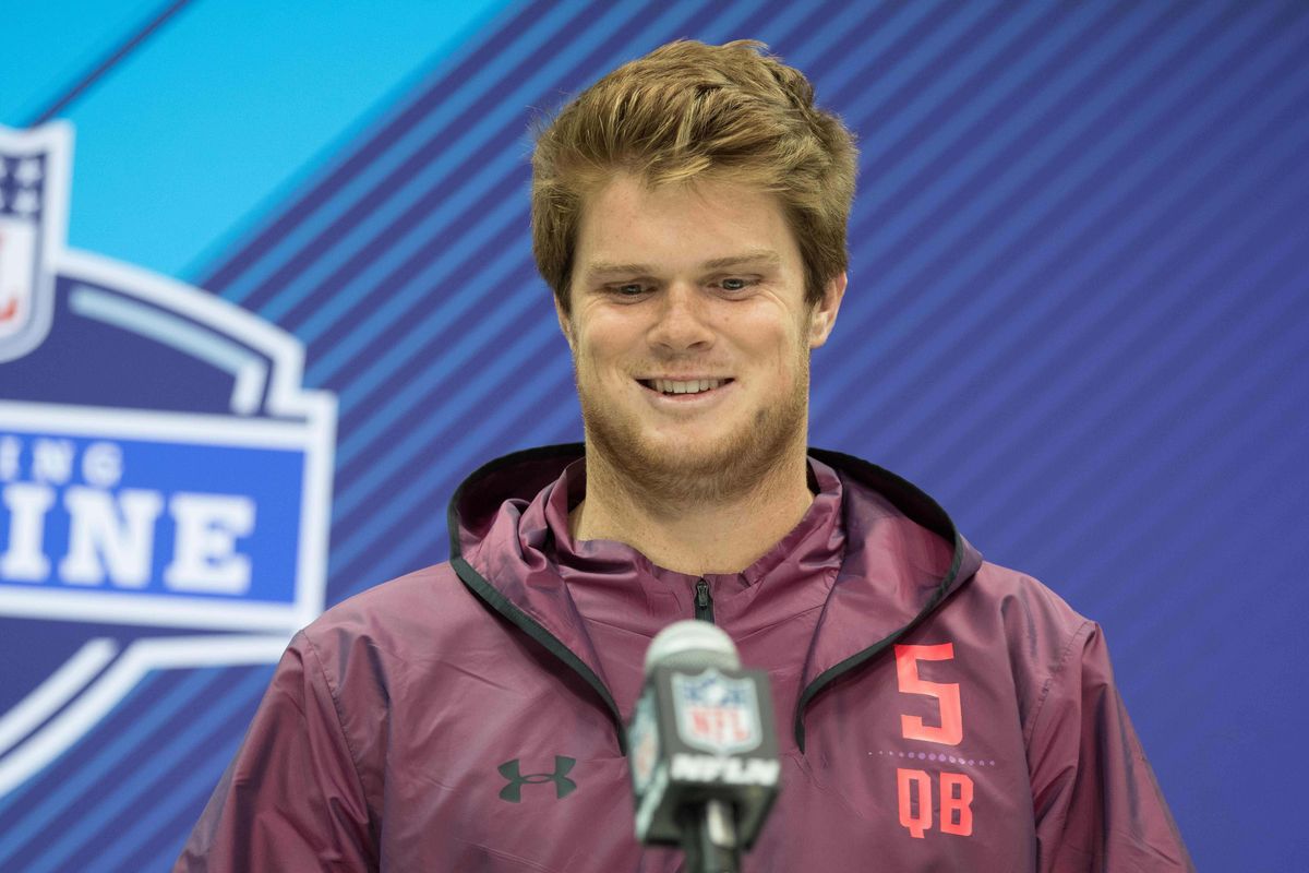 Sam Darnold traded to DEN. With Lock's poor play, this rumor was reported by  @AllbrightNFLStarting QBs younger than Sam: Kyler, Hurts, Tua, Herbert.His development has been stunted by the NYJ org. The former 1.02 pick has flashed raw talent and might flourish in a new scene.