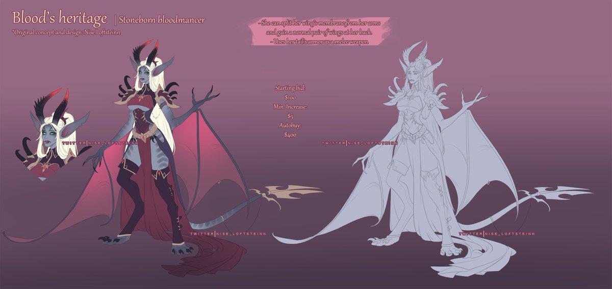 Nise_Loftsteinn's tweet photo. I am weak for bby bats
Auciton lasts 1 week!
#worldofwarcraft #wow #stoneborn #venthyr #Revendreth https://t.co/WzNaDRb1eY