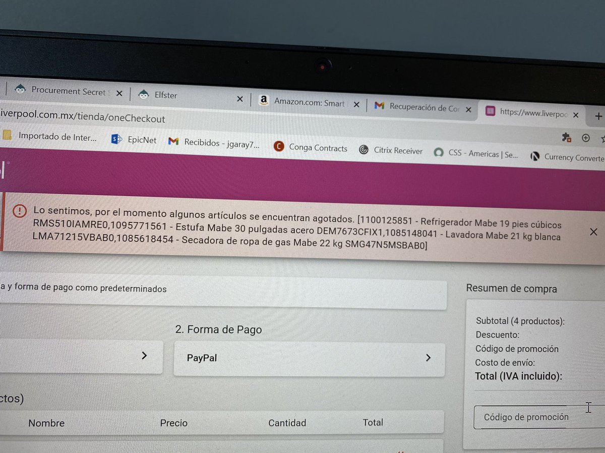mtysur13's tweet photo. @liverpoolmexico para que hacen Venta Nocturna y anuncian productos como disponibles cuando no hay stock claramente? #PesimoServicio #fraude #liverpoolmx #servicioalcliente #mexico @AtencionProfeco https://t.co/A48YxZVpOi