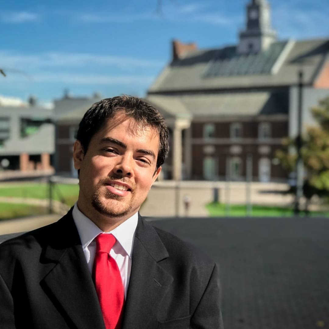 uofcincy's tweet photo. A decades old epidemic inspires UC doctoral student’s journey into science. Twists and turns end with a rewarding finish for College of Medicine graduate and Trinidad native, Matthew de Gannes. Read his story: https://t.co/GNwmwsOrTM #UCGrad20 https://t.co/QQWdtafP3N