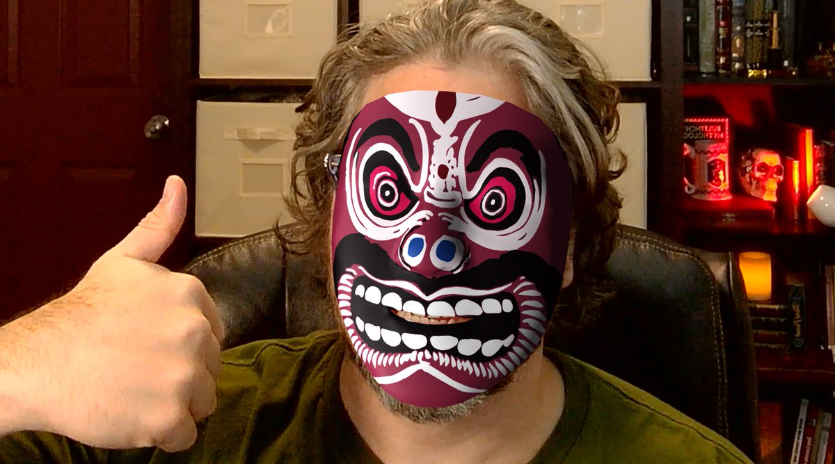 DIGITAL MASKS!?

Try on masks in the browser... am I scary yet?  Awesome #ComputerVision 

samarthgulati.com/ar-face-filter…

Amazing #MadeWithTFJS