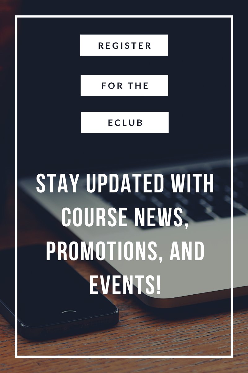 Register with us to receive regular offers on specials and golf promotions sent right to your email. bit.ly/355JKoR