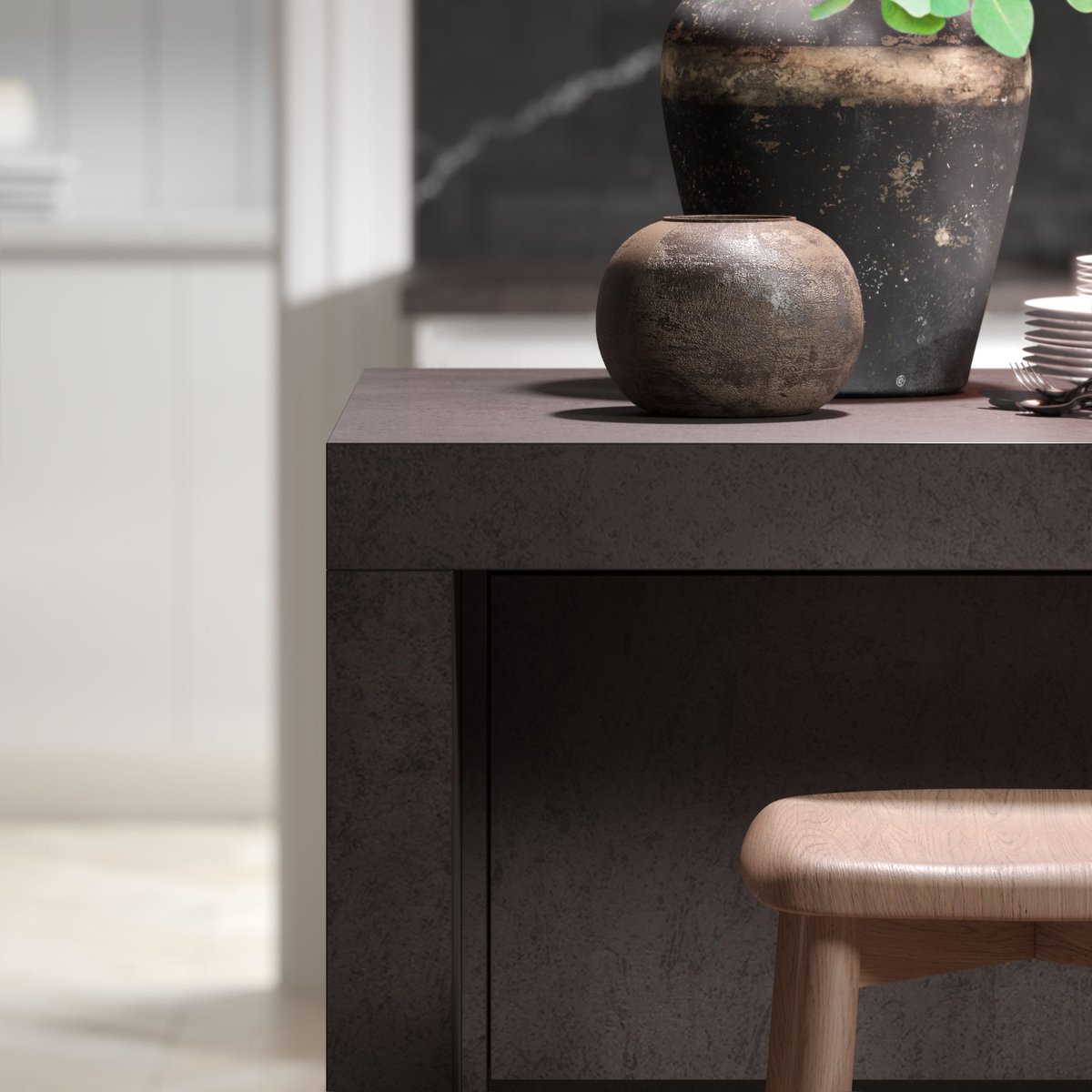 PikcellsUK's tweet image. Our designers have embraced a muted colour palette alongside a broad blend of textures and finishes to create this impressive modern kitchen interior.
#coronarenderer @CoronaRenderer @chaosgroup #cgivisualization #3drender #interiordesign #kitchendesign #kitchen #CGI #3D #3DSMax