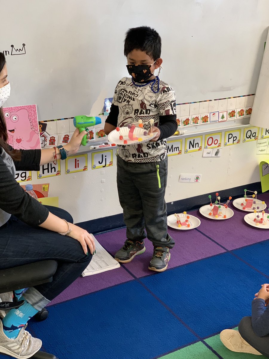PreKwithMrsA's tweet photo. STEAM Challenge: Ss had to build a house for their pig that the big bad wolf couldn’t blow down. @WFISDschools @wfisdearlylearn @brookbears #ecseprek https://t.co/OsE0YRx8Ns
