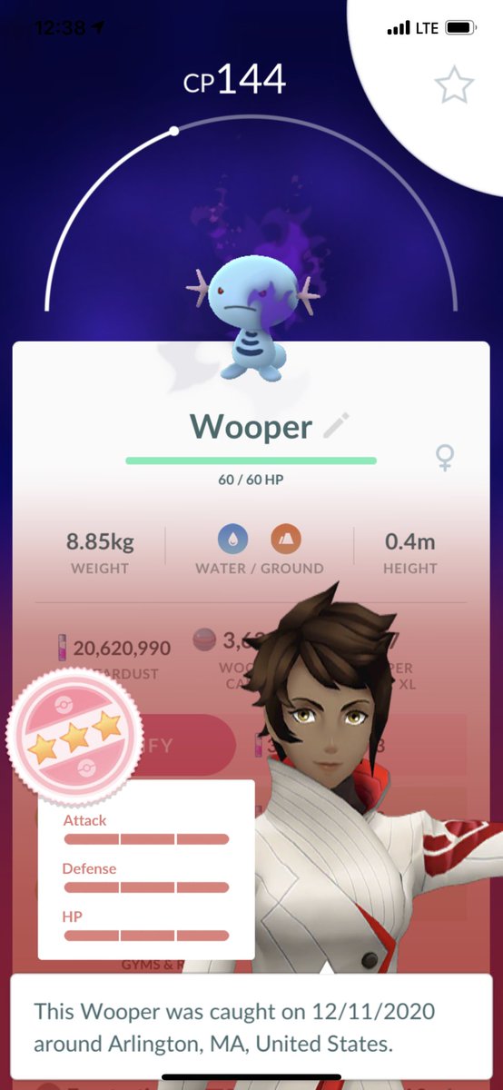 dragoncaller's tweet image. still searching for the shiny, but I did get this shadow hundo, my first shadow hundo 😱 #PokemonGO #shadowhundo