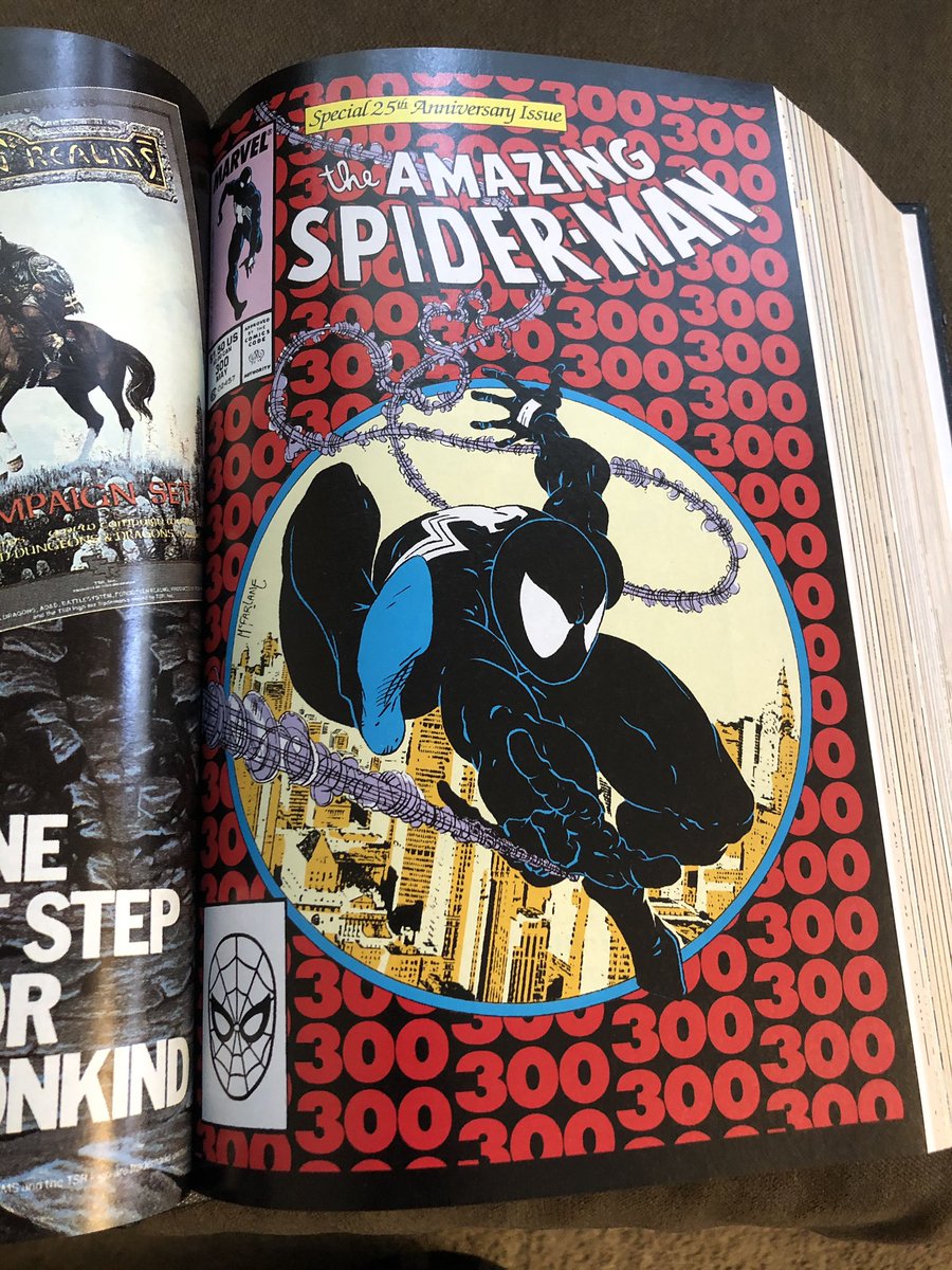 More from my latest batch! With this, I’ve completed my goal of binding every Spider-Man title during “my” era of the early ‘80s to the early ‘90s. Here’s Amazing 224-375. Thank goodness for that cheap reprint of 300! 