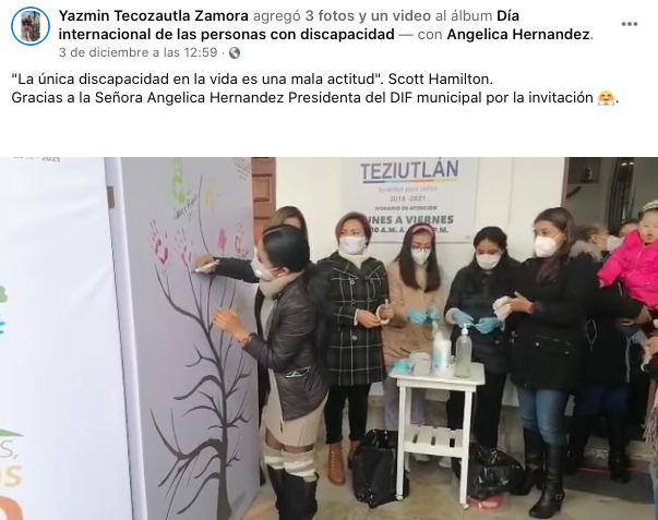 ANAREMmx's tweet photo. #RegidoresANAREMtrabajando @Yazmintz, Regidora de #Teziutlán, #Puebla y Secretaria de Mujeres de la #ANAREM. https://t.co/kRprMfRpkm