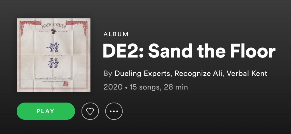 MelloMusicGroup's tweet photo. New @DuelingExperts Album "DE2: Sand the Floor" https://t.co/oDKIVcxa4C https://t.co/SSWDMn9Y6j