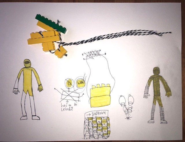 artwithmsyang's tweet photo. We explored sounds and movements in Art. Students made their own soundsuit design inspired by artist Nick Cave. #ChatsWorthy https://t.co/F8P99LC5pR