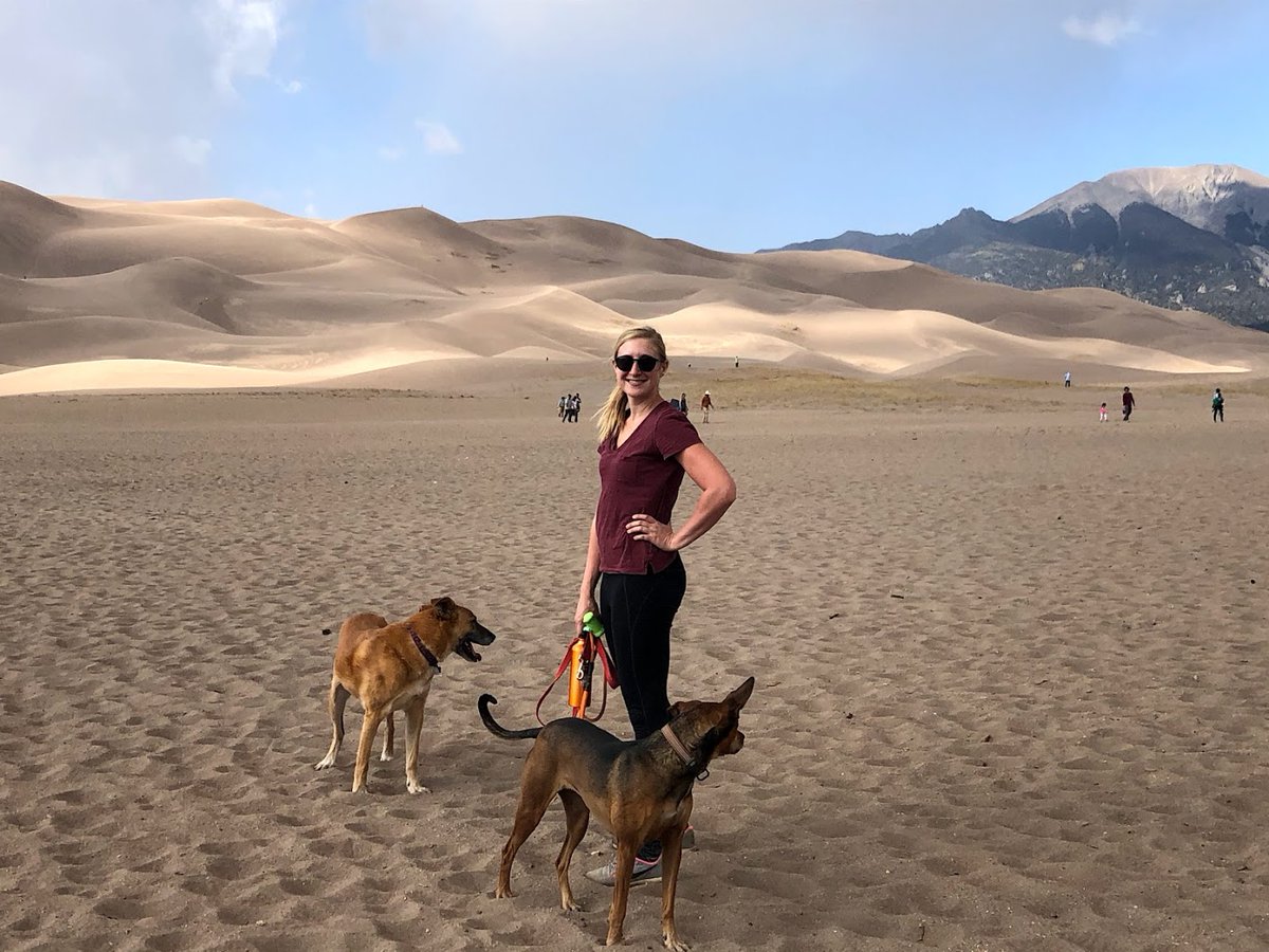 #fbf to our Wild FIG,  Ashley Greco, soaking up the sun at The Great Sand Dunes.