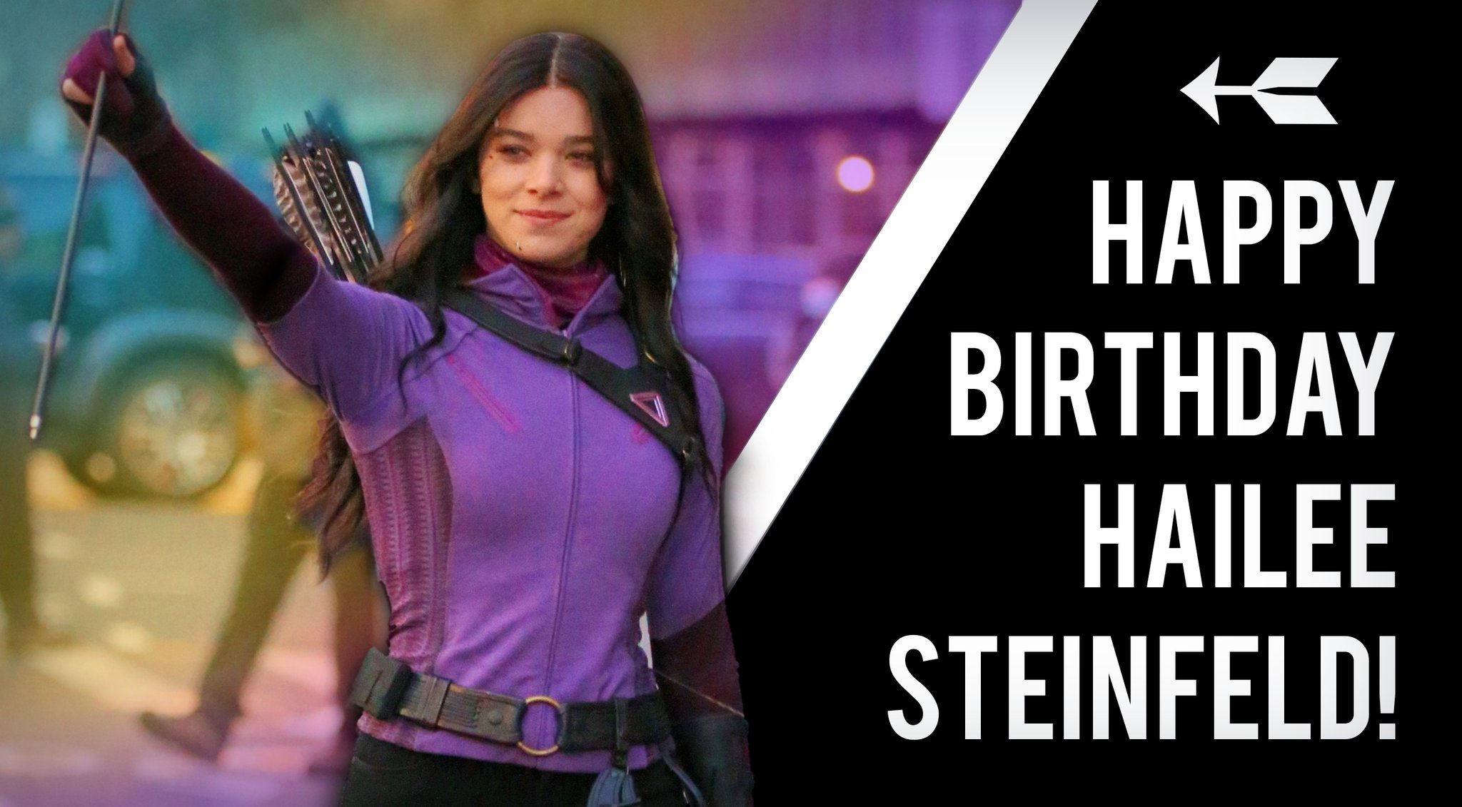 Wishing a Happy Birthday to our favorite Hawkeye, Hailee Steinfeld    