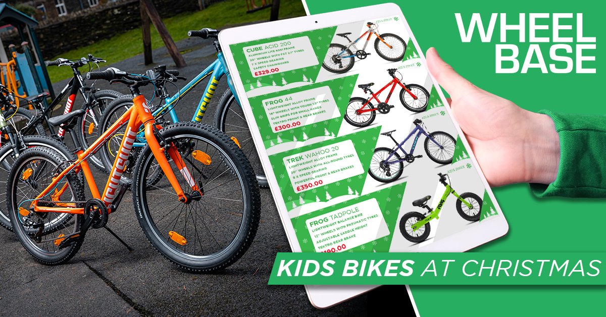 IN STOCK! - KIDS BIKES - STILL SHIPPING FOR CHRISTMAS! 🎅 - mailchi.mp/wheelbase/stil…
