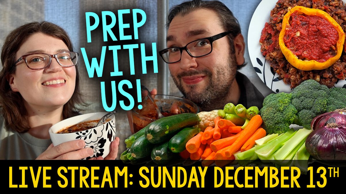 KrocksKitchen's tweet photo. Prep With Us LIVE On YouTube This Sunday at 1pm CST!

Join the LIVE STREAM: https://t.co/ArySIXeHG1

Check this post for a PRINTABLE GROCERY LIST 🤓, recipes + more: https://t.co/HCzxjO18rd

Use this handy link to find the correct time in ANY city: https://t.co/Hsi4G6NbPt https://t.co/UV96yErUDf