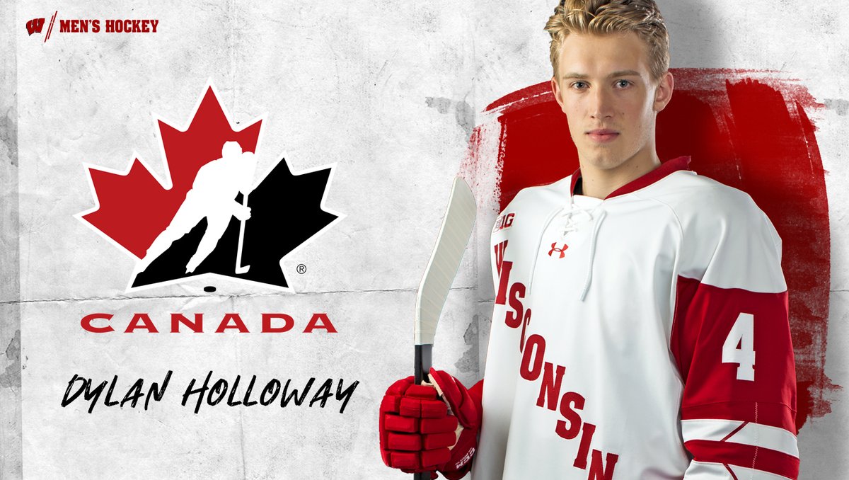 Dylan Holloway Looking to Excel with Wisconsin after World Junior Camp
