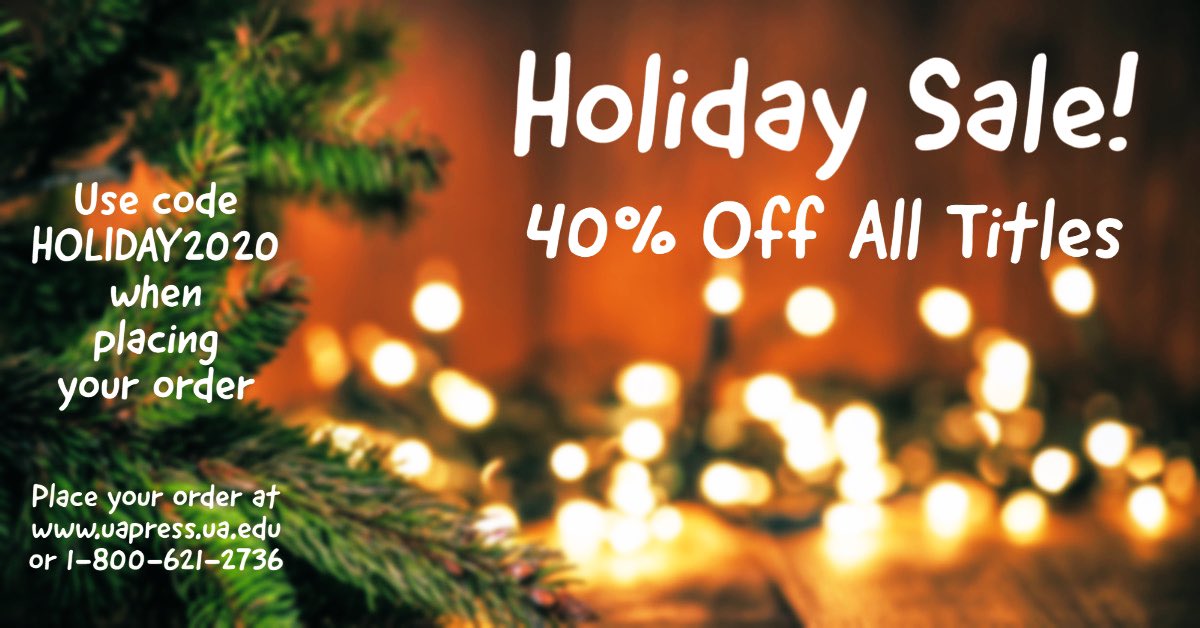 University of Alabama Press tweet media