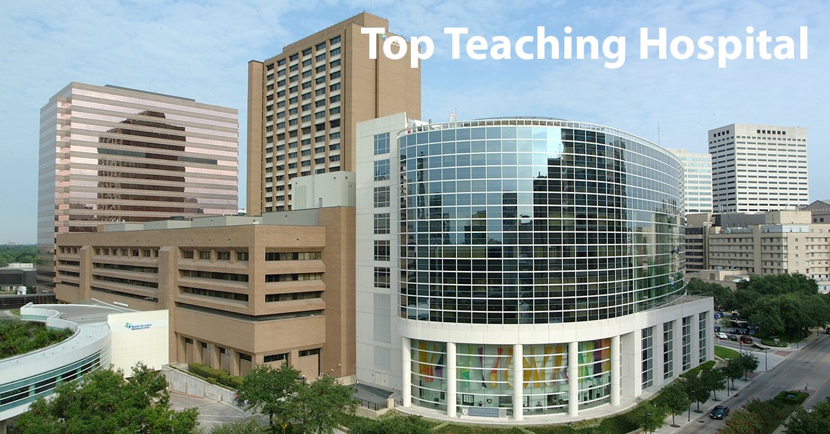 YoungbloodMBA's tweet photo. We are delighted to be recognized by @LeapfrogGroup as a #TopTeachingHospital and look forward to continue investing in our next generation of health care professionals. Congrats to our @StLukesHealthTX for this achievement. https://t.co/Xctt1G6eYD https://t.co/jQA2NznCHP