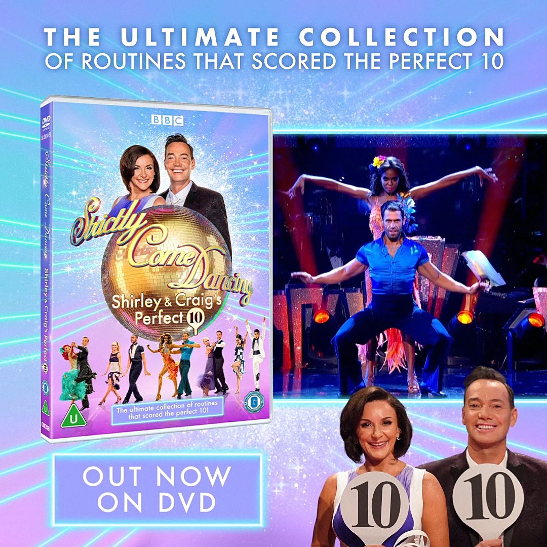 Discover which dances really were worthy of the Perfect 10 in our FAB-U-LOUS new Strictly DVD, plus we revisit some iconic disasters darlings! Available now in store and online. @ShirleyBallas   Amazon: amazon.co.uk/dp/B08L61Z8B3 HMV: ow.ly/5vWv50CjTQ2