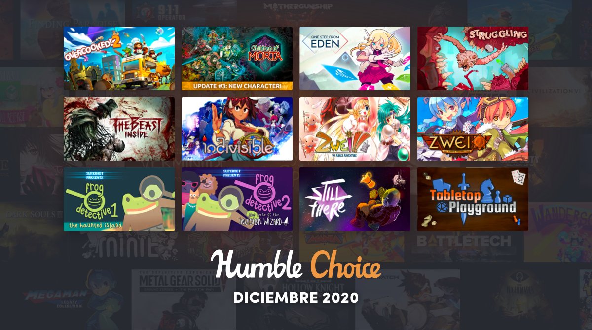 humblebundle_es's tweet photo. ¿Te gustan los juegos? Paga 12 $ al mes durante el próximo año y recibe inmediatamente más de 250 $ en juegos como Overcooked. La oferta termina el 1 de enero. Se aplican restricciones. Solo para nuevos clientes. ¡Regístrate hoy!
 https://t.co/rCW8Swoyxx https://t.co/XZw8xHsq7y