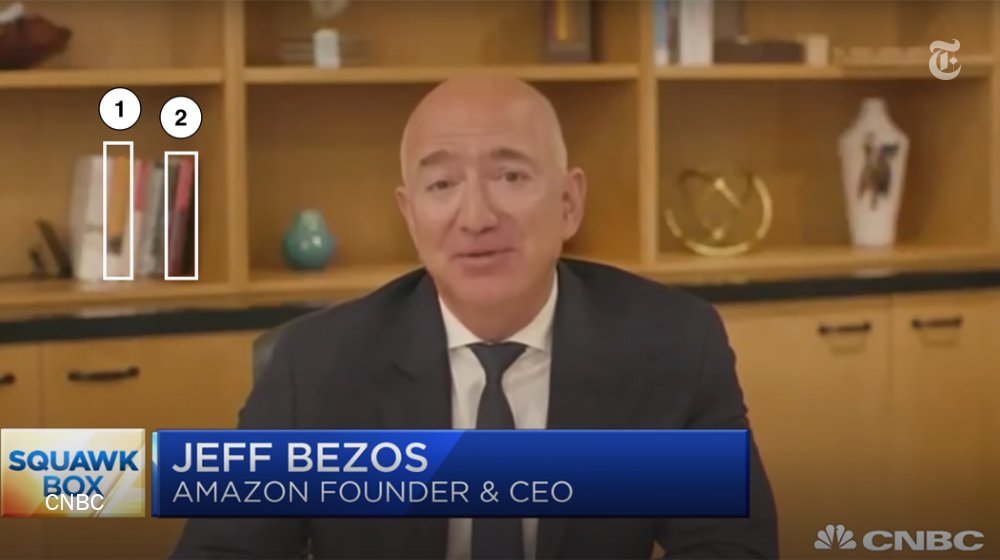 On Jeff Bezos’s bookshelf:“Sapiens” and “Homo Deus,” by Yuval Noah Harari: Bezos has the double whammy of Harari’s two big books, both drawing on the worlds of biology, anthropology, paleontology and economics.  https://nyti.ms/2W3FNNl 