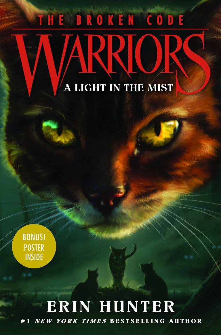 Warrior Cats Mews on X: The first three The Broken Code books in the  Chinese new style.  / X