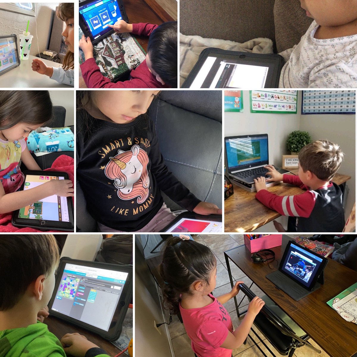 lduenas_CTES's tweet image. Kinder Rocking #HourOfCode2020 💙 #CTE1school1❤️ #TeamSISD