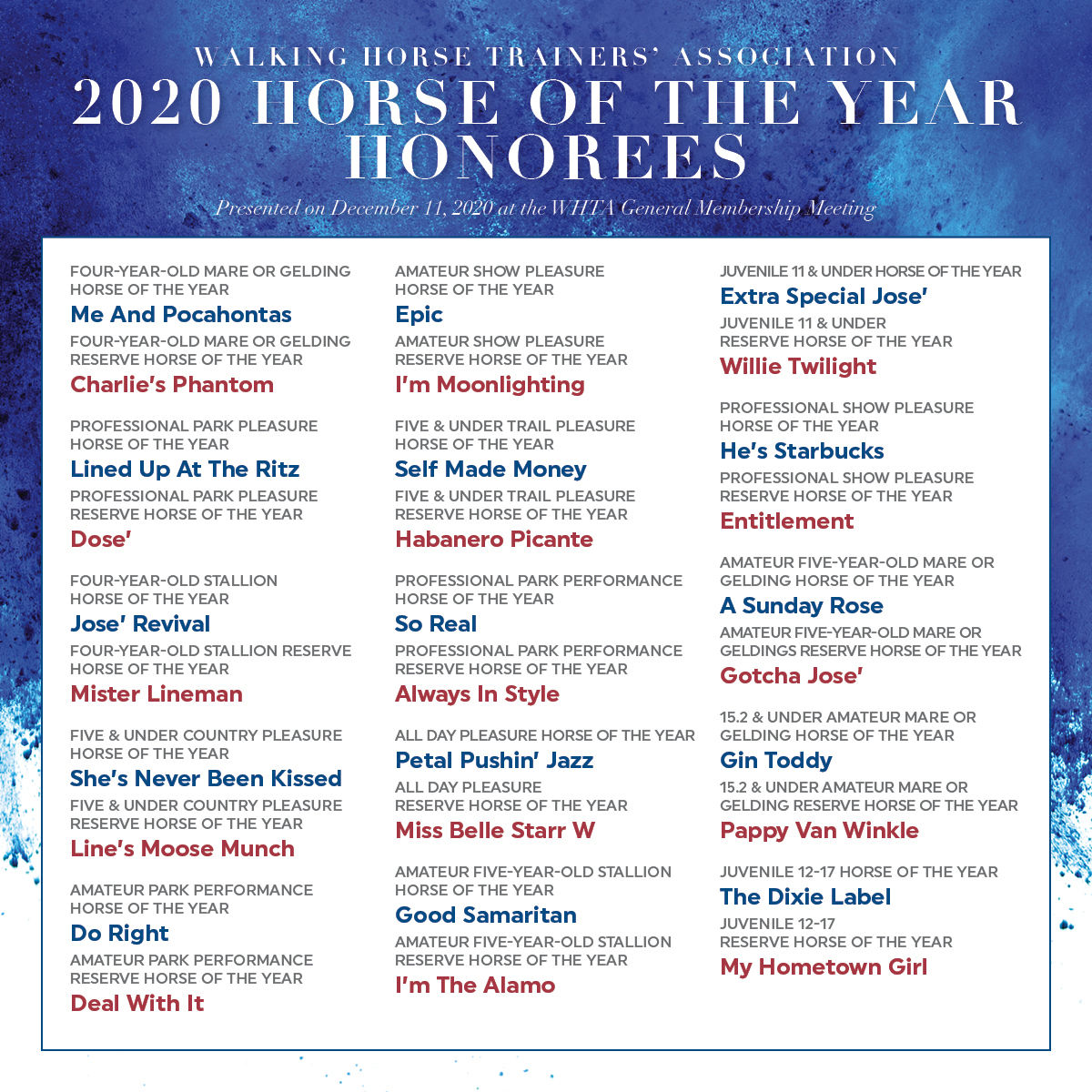 Walking Horse Report tweet media