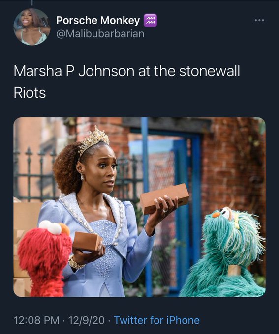 the way @marcuslmorris ripped off this tweet by a black trans femme, @Malibubarbarian..... the irony