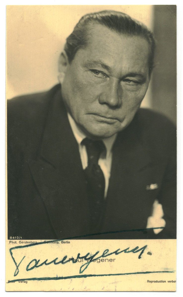 stars_silent's tweet photo. Happy birthday to #PaulWegener! https://t.co/XK8qiNSrQn