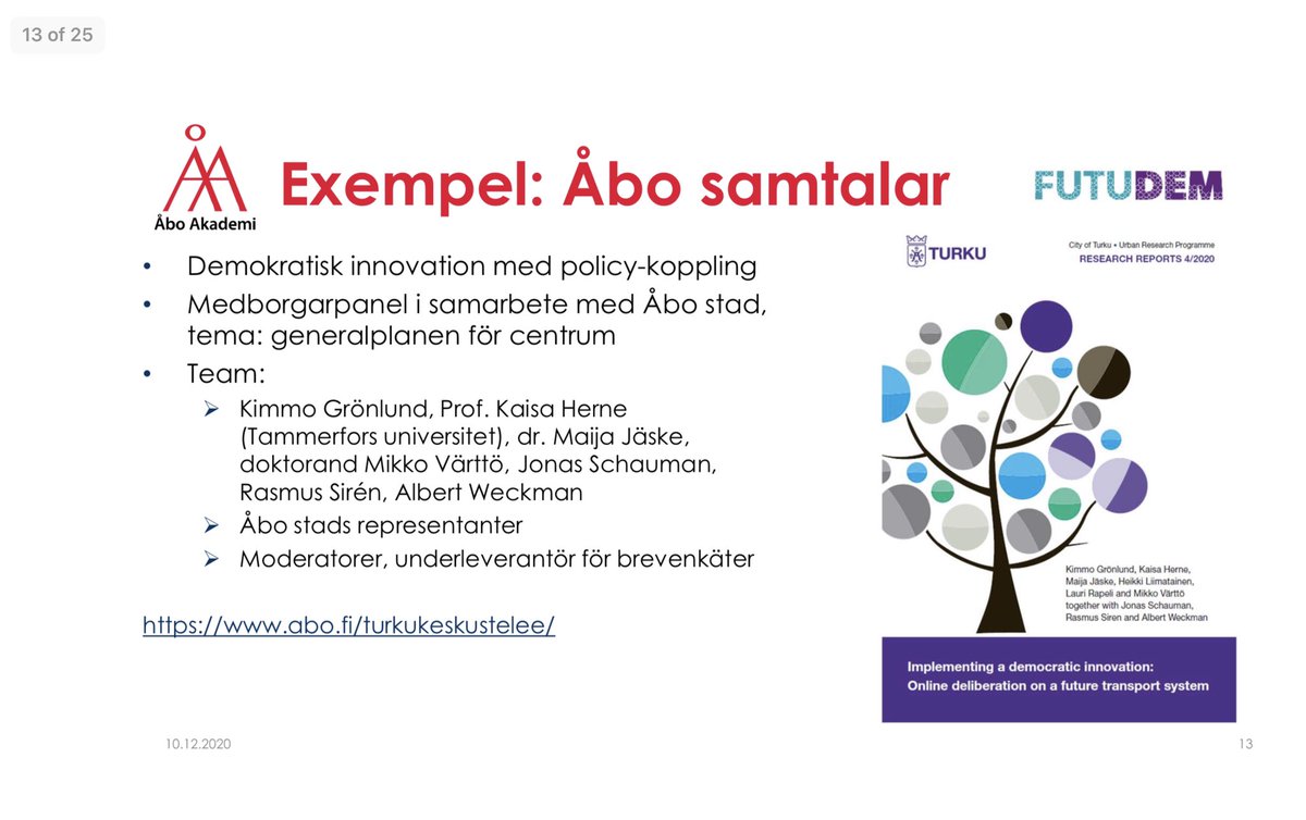 KimGron's tweet image. Ett av årets trevligaste uppdrag var föredraget jag fick hålla i morse inför nätverket för medborgardialog vid Sveriges Kommuner och Regioner #SKR. @NilsMunthe fungerade som en utmärkt moderator. #deliberation #DemInno #medborgarpanel