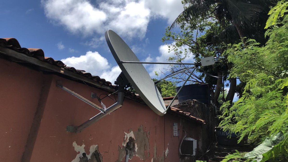 UNIVERSOSAT's tweet photo. Internet para Fernando de Noronha. https://t.co/GaCukfCnjE
