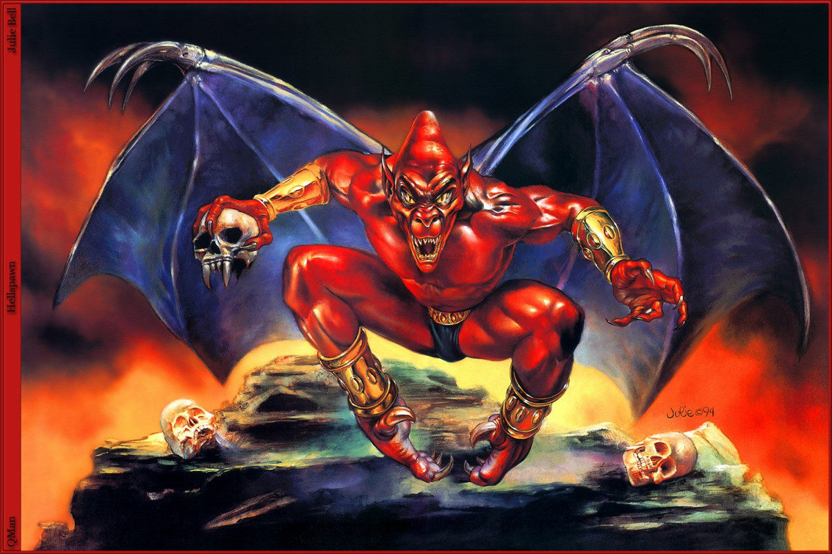 As for the Gargoyle's Quest / Red Arremer subseries, Greg Winters (Streets of Rage, Mega Man X) did the cover art for the Western version of the second episode while Julie Bell was in charge of the cover art for Demon's Crest (called Demon's blazon in Japan).