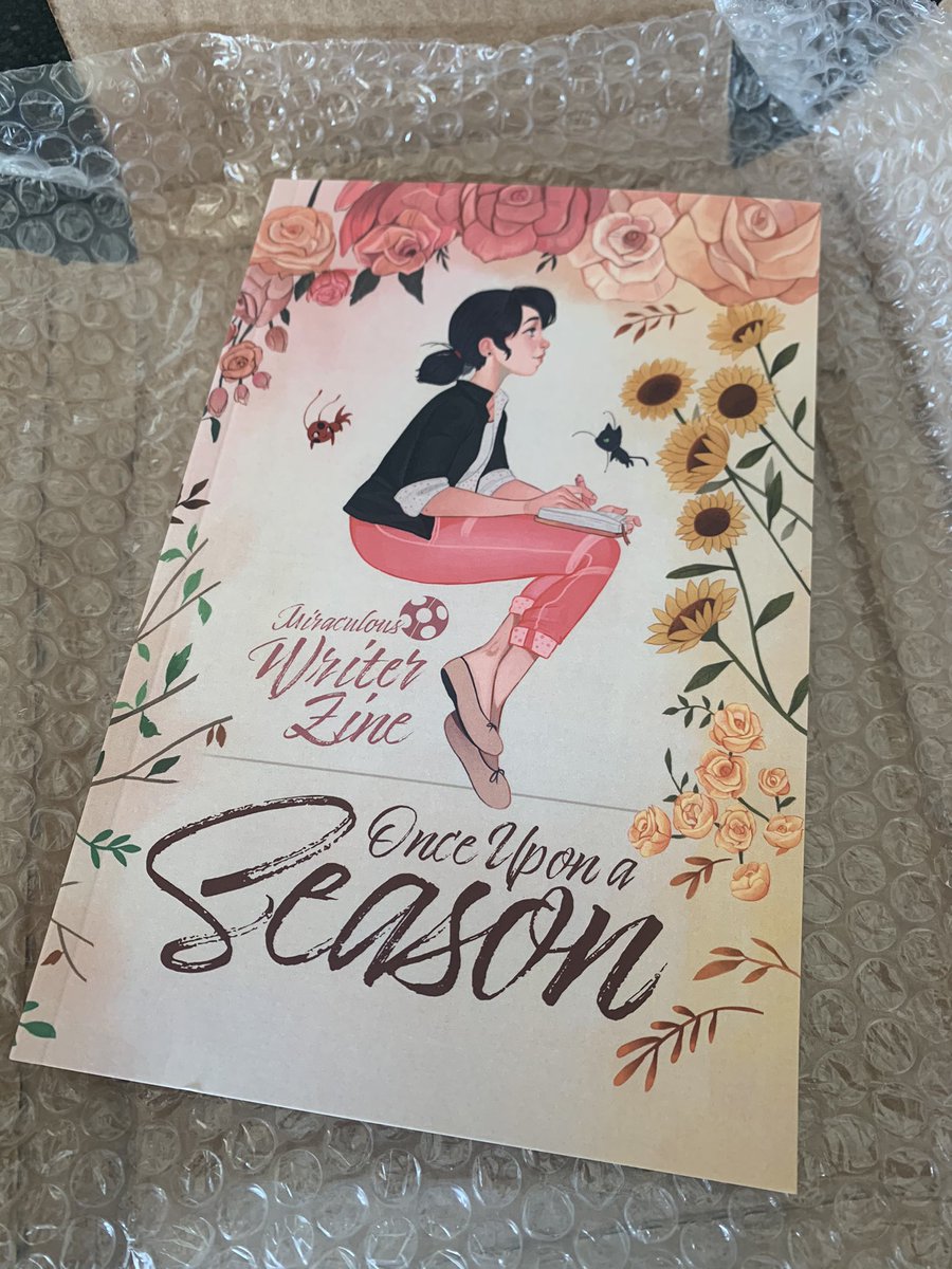 Mardimari3's tweet photo. My @mlwriterzine ‘s copy came 😭😭  so happy to have participated for the spring team https://t.co/cXRurz06RB