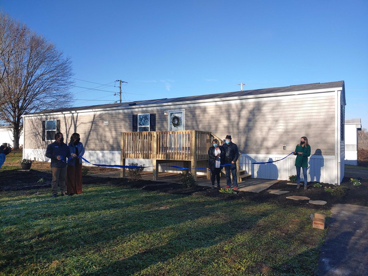 It's been a big day! Thank you to <a href="/claytonhomes/">Clayton</a> for their donation of a brand new house to be used for our Transitional Housing Program!