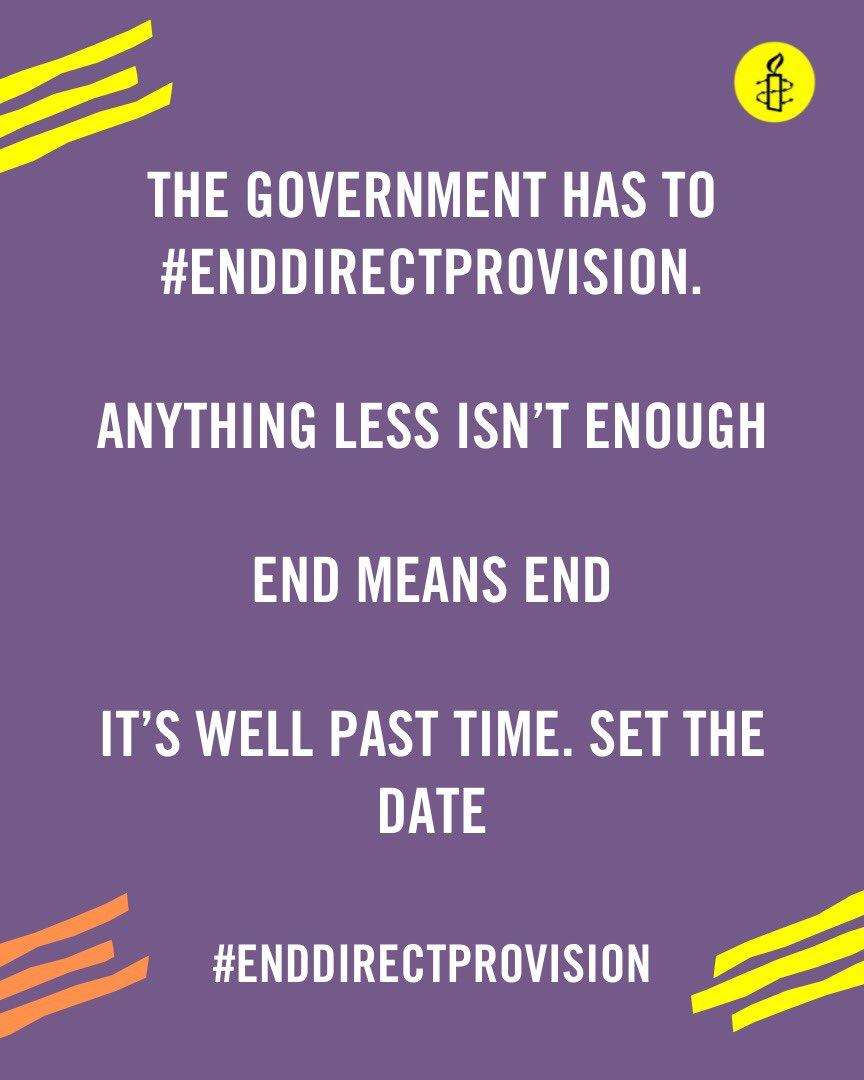 seoid's tweet photo. The Government has to #EndDirectProvision by 2023. No ifs, ands or buts.
After 21 years, this system has to go.
@rodericogorman - implement the Advisory Group report.
Set the Date #ImplementDay https://t.co/rztbOLudFe