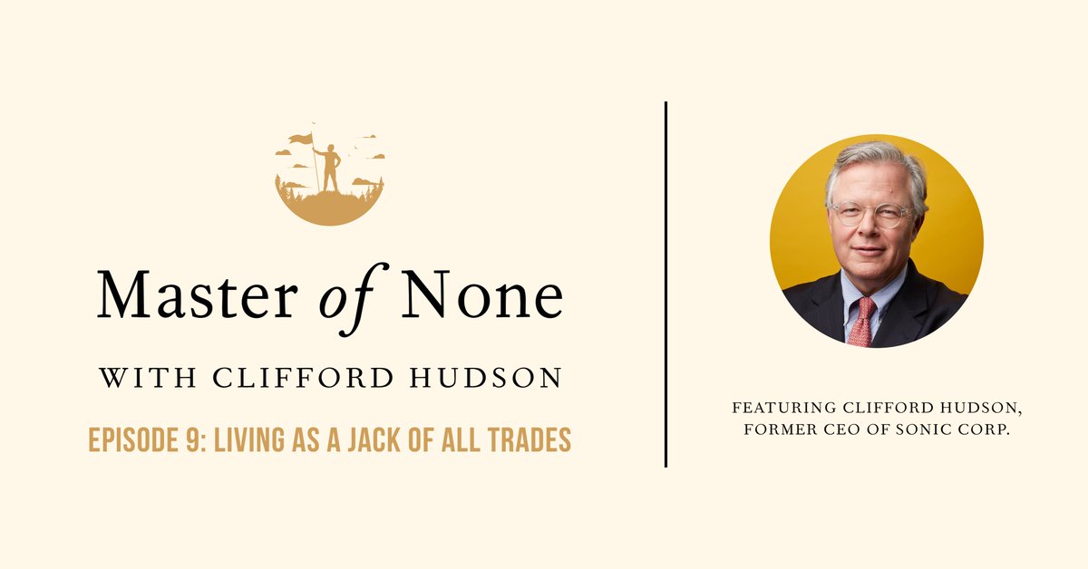 This week, as we wrap up season 1 of #MasterOfNone I reflect on what led me to create this #podcast and the many exciting things you can expect in season 2.

LISTEN HERE: open.spotify.com/episode/5YdmU3…