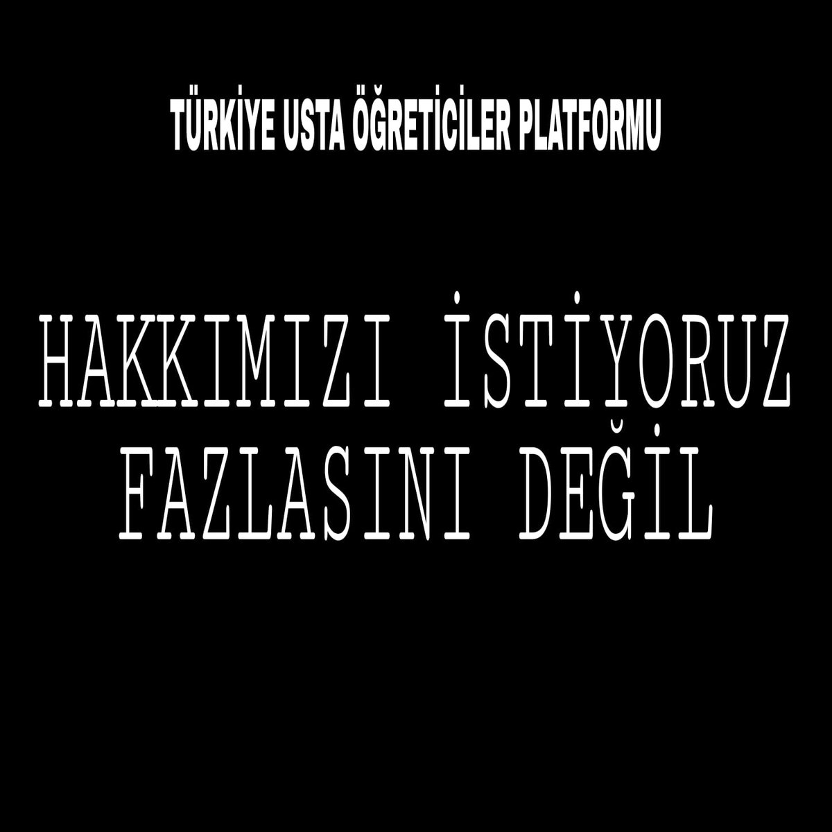 #UstaoeğreticiniYoksayma <a href="/ziyaselcuk/">Ziya Selçuk</a> <a href="/mebhbogm/">MEB Hayat Boyu Öğrenme Genel Müdürlüğü</a> <a href="/RTErdogan/">Recep Tayyip Erdoğan</a>