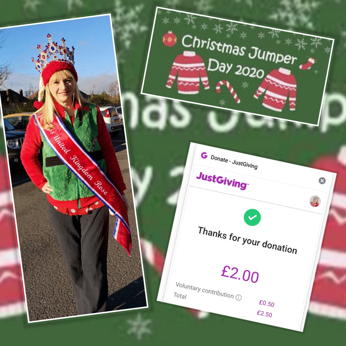 MissUKRose's tweet image. Love christmas jumper day, not quite a jumper but its so fun and cozy. Donation made 😁😁😁

#christmasjumper #ChristmasJumperDay2020
#christmasjumperday  #missukrose #missunitedkingdomrosedirectorschoice #missunitedkingdomrose