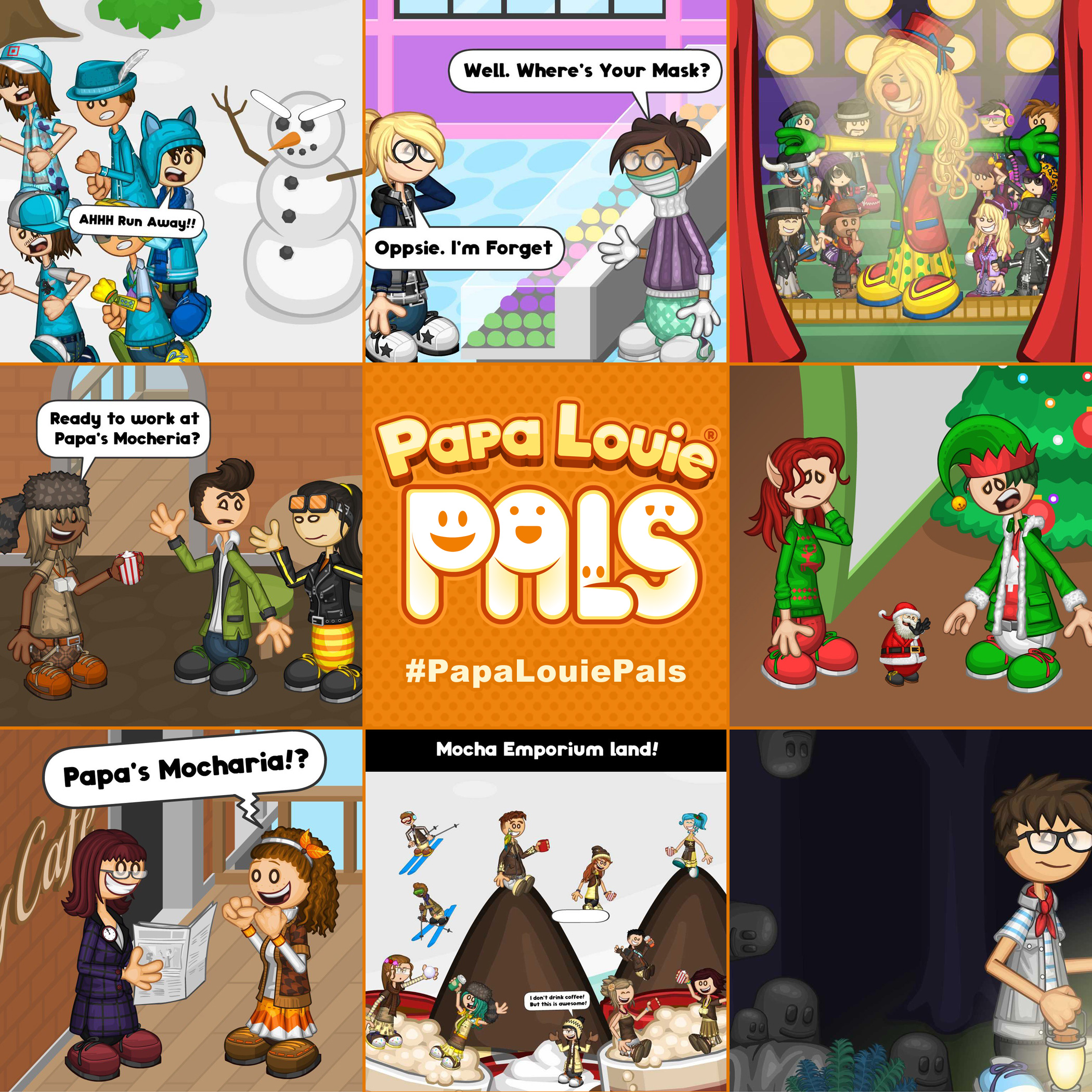 Papa Louie Pals: Mocharia Update is - Flipline Studios